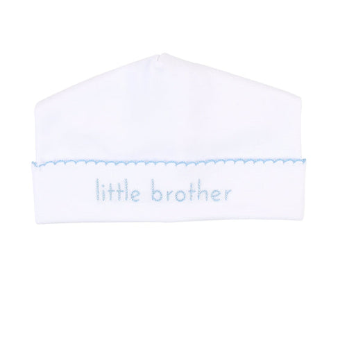 Light Blue Big and Little Embroidered Hat