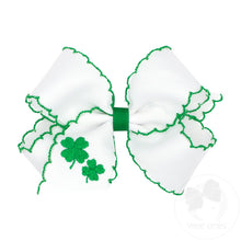 Load image into Gallery viewer, Assorted Medium Grosgrain Moonstitch Bows with Embroidery
