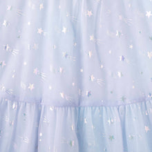 Load image into Gallery viewer, Blue Shooting Star Tiered Dress