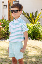 Load image into Gallery viewer, Sheffield Shorts Edisto Egg Blue & Saratoga Stone