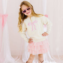 Load image into Gallery viewer, Ballet Bow Tiered Tutu - Kids Dress Up Skirt - Coquette