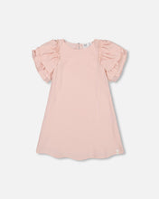 Load image into Gallery viewer, Seersucker Dress Blush Pink