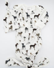 Load image into Gallery viewer, German Shorthaired Pointers Newborn Hat & Gown