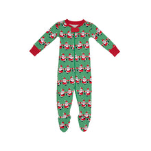 Load image into Gallery viewer, Knox's Night Night Footed Chris Kringle Kickline with Richmond Red