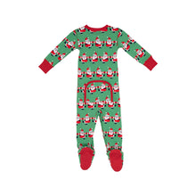 Load image into Gallery viewer, Knox's Night Night Footed Chris Kringle Kickline with Richmond Red