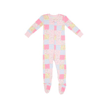 Load image into Gallery viewer, Noelle's Night Night Footed Paris Pike Patch with Palm Beach Pink