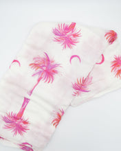 Load image into Gallery viewer, Pink Pamettos Swaddle