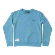 Load image into Gallery viewer, Adriatic Blue Kids' Crew Control Sweatshirt