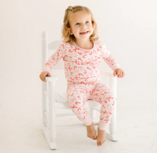 Load image into Gallery viewer, Candy Cane Lane Long Pajamas