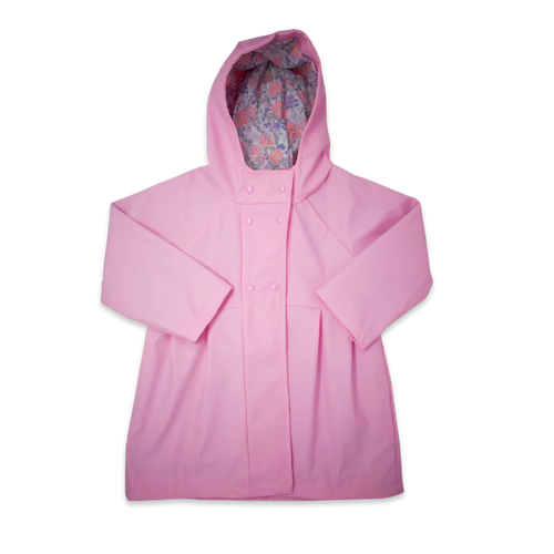 Rainy Day Raincoat Pink Floral