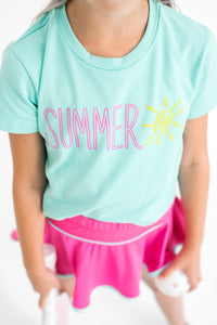 Totally Tee - Totally Turquoise Knit