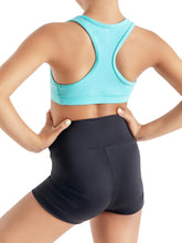 Load image into Gallery viewer, Black High Waisted Shorts