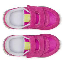 Load image into Gallery viewer, Saucony Baby Jazz Hook & Loop Pink & Lime Sneakers
