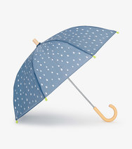 Load image into Gallery viewer, Blue Horizon tiny Drops Color Changing Umbrella