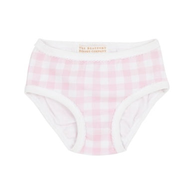 Pippy's Underpinnings: Palm Beach Pink Gingham/Worth Avenue White