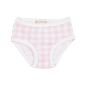 Pippy's Underpinnings: Palm Beach Pink Gingham/Worth Avenue White