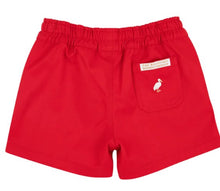 Load image into Gallery viewer, Sheffield Shorts Richmond Red with Multicolored Stork