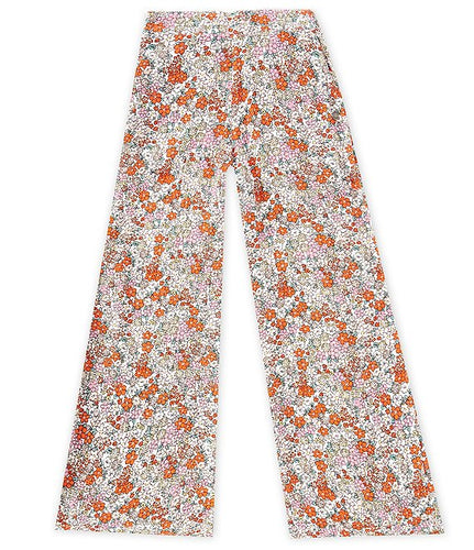 You Found Me Palazoo Pants Floral Tiger Lily Autumn Ditsy