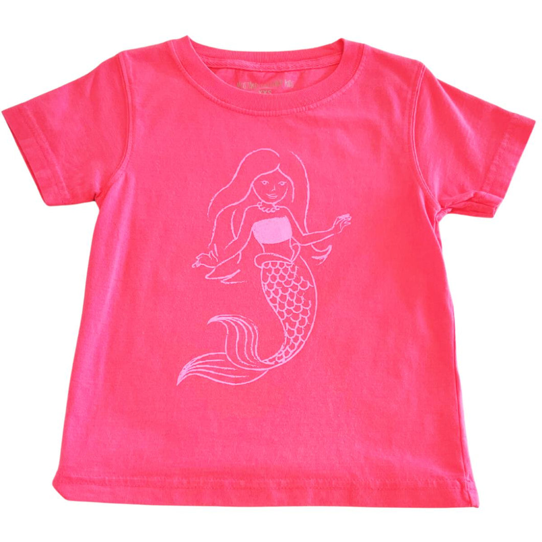 Pink Mermaid Tee Shirt