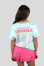 Load image into Gallery viewer, Summer forever tiger t-shirt - TWEEN GIRLS