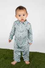 Load image into Gallery viewer, Mallards / Ducks - Long Sleeve Polo Romper