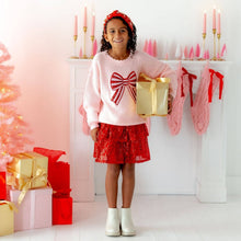 Load image into Gallery viewer, Candy Cane Swirl Christmas Gemstone Headband  - Kids Hair