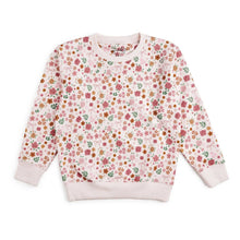 Load image into Gallery viewer, Berry Floral Sweatshirt - Kids Boutique Clothing - Fall