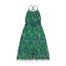 Load image into Gallery viewer, Chantal Women&#39;s Sundress Emerald Palm