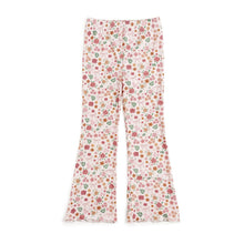 Load image into Gallery viewer, Berry Floral Flare Legging - Kids Boutique Clothing - Fall