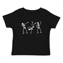 Load image into Gallery viewer, Glow In The Dark Silly Skelly Halloween Short Sleeve T-Shirt