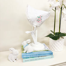 Load image into Gallery viewer, Catesby Country Club Bonnet w Flower Emroidery