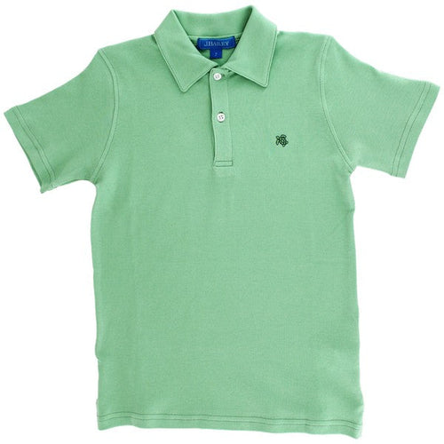 Celery Short Sleeve Henry Polo