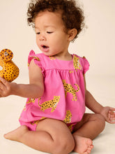 Load image into Gallery viewer, Sweet Jaguars Flutter Baby Romper