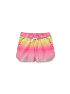 Rio de Janiero Rainbow Tie Waist Shorts