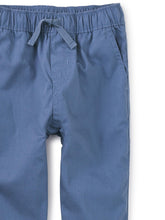 Load image into Gallery viewer, Coronet Blue Woven Baby Joggers
