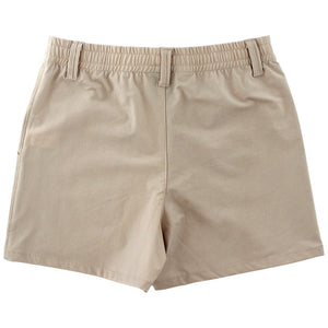 Stone Khaki Performance Dock Shorts