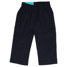 Load image into Gallery viewer, Navy Corduroy Charlie Pull on Pants