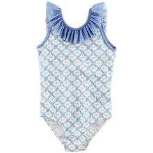 Load image into Gallery viewer, Trellis Girls Spandex Swimsuit