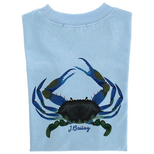 Crab on Bayberry Logo Tee