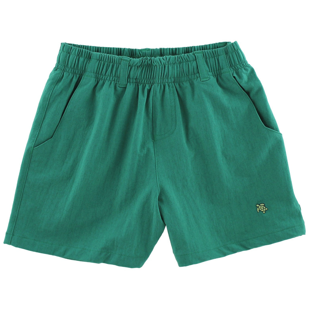 Green Performance Dock Shorts