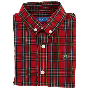 Button Down- Tartan