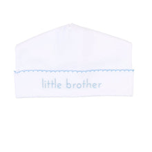 Load image into Gallery viewer, Light Blue Big and Little Embroidered Hat