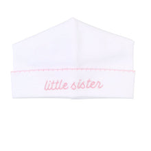 Load image into Gallery viewer, Pink Big and Little Embroidered Hat