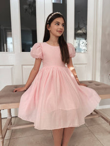 Delia Girls Light Pink Dress