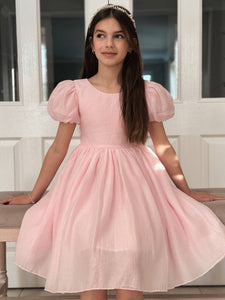 Delia Girls Light Pink Dress