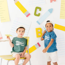 Load image into Gallery viewer, Kindergarten Pennant Short Sleeve T-Shirt - Boys Clothing