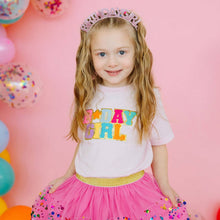 Load image into Gallery viewer, Birthday Girl Patch Short Sleeve T-Shirt