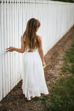 Load image into Gallery viewer, Gabriella French Chiffon White Girls Dress