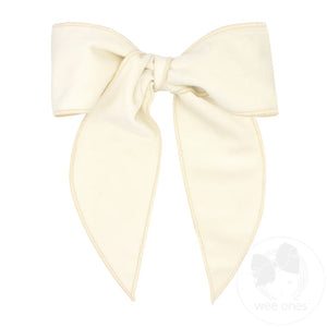 King Velvet Bowtie with Twisted Wrap & Whimsy Tails