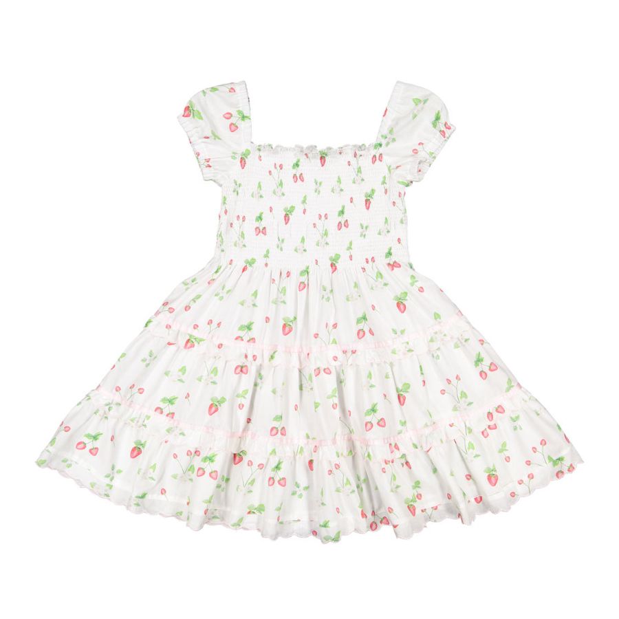 Daisies & Berries Girl Dress